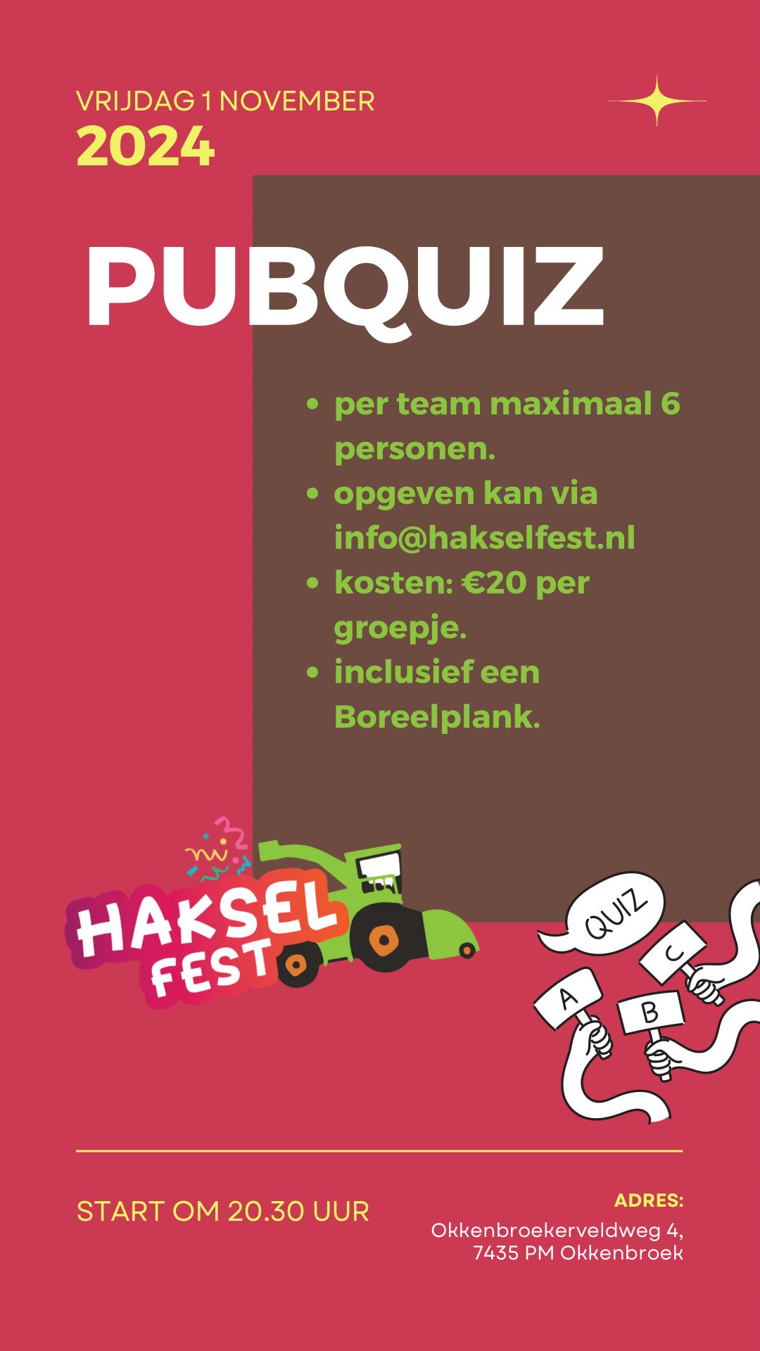 pubquiz Hakselfest