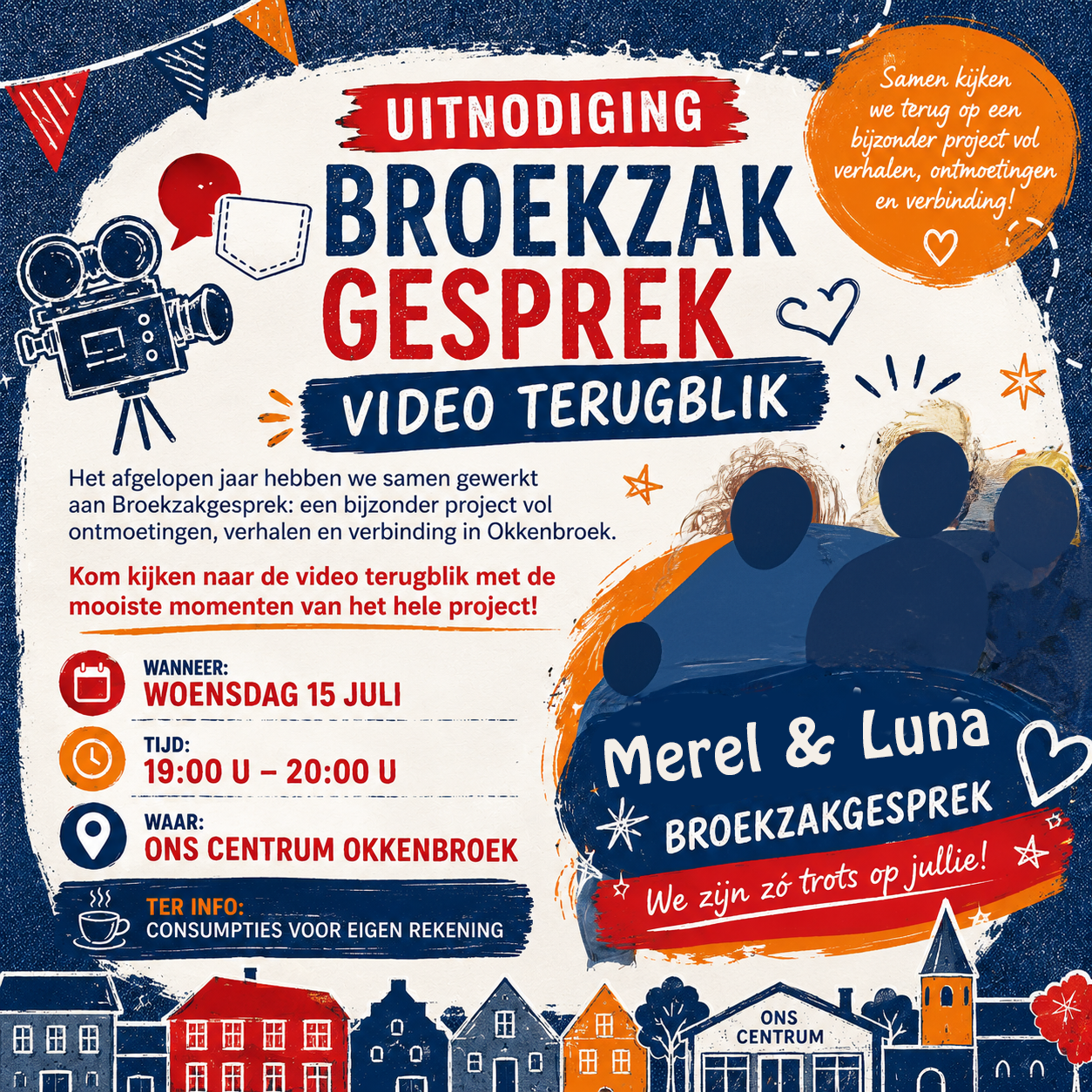 uitnodiging broekzak project